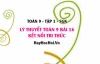 Lý thuyết Toán 9 Bài 16: Vị Trí Tương Đối Của Đường Thẳng & Đường Tròn (Kết Nối Tri Thức)